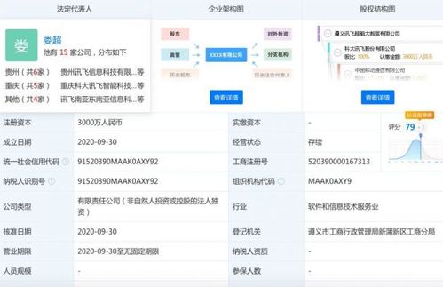 科大訊飛布局西南數(shù)據(jù)產(chǎn)業(yè)，新設(shè)遵義大數(shù)據(jù)公司注冊資本達3000萬